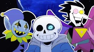 Fighting Sans, Jevil and Spamton ALL AT ONCE