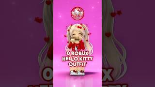 0 ROBUX OUTFIT IDEA  HELLO KITTY VALENTIN'ES #roblox #lanah #robloxshorts