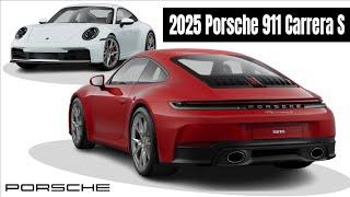 New 2025 Porsche 911 992.2 Carrera S Revealed