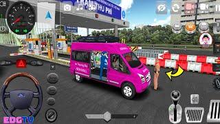 Minivan Ford Transit City Driving | MiniBus Simulator Vietnam  - Android Gameplay eDroidGameplaysTV