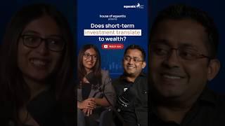 Does short-term investment translate to wealth?