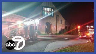 3 Bethesda churches vandalized; 2 churches set on fire