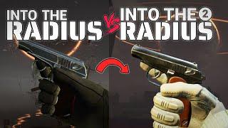 Into The Radius 1 vs Into The Radius 2 comparison