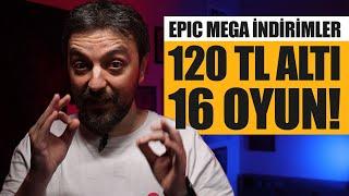 120 TL'DEN UCUZ 16 OYUN ÖNERİSİ! - Epic Games Mega İndirimler!