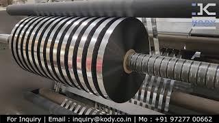 Metalized Film Slitter Rewinder Machine | Whatsapp : +91 9727700662 | Email : inquiry@kody.co.in