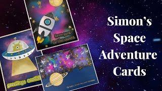 Simon’s Space Adventure Collection Cards