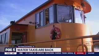 Water taxis return to Potomac River in DC area | FOX 5 DC