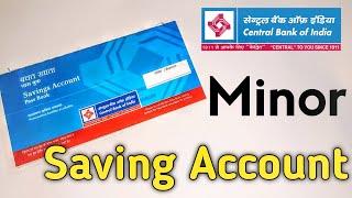 Central Bank of India Minor Saving Account में क्या-क्या मिलेगा l Full details video in Hindi 2023 ?