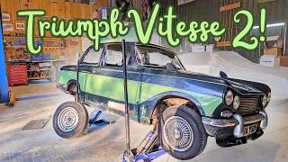 ONE WEEK To Put This 1967 Triumph Vitesse BACK ON THE ROAD After 40 YEARS LAID UP! + WIN THE CAR!