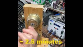 Old school lockpicking to Lishi lockpicking