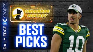 NFL (6 - 0 RUN!) FRIDAY UNDERDOG FANTASY PICK'EM WEEK 1 |  FRIDAY | 9/6/2024 | #nfl