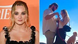 Hunter King Engaged to Chris Copier in Romantic Beach Proposal!