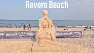 Revere Beach Sand Sculptures 2024