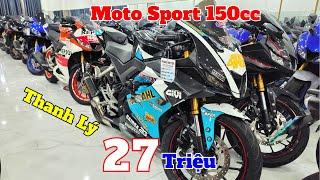 Moto Sport 150cc Giá Rẻ Honda CBR150R , Yamaha R15V3 , GSX R150