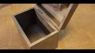 Walnut Recipe Box - CookbookPeople.com