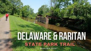 Biking New Jersey:  Delaware & Raritan State Park Trail - Tracking the American Revolution!