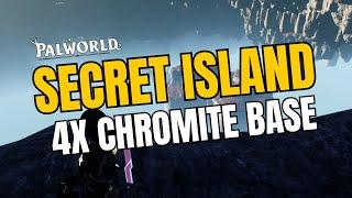 PALWORLD FEYBREAK SECRET ISLAND (and it's a buildable base with chromite!)