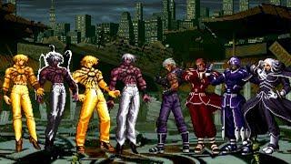 [KOF Mugen] Metal & Type M Team VS. NESTS Boss Team