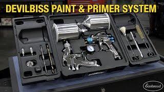 DeVilBiss Auto Paint & Primer System - Spray Primer, Base Coat & Clear Coat - Eastwood