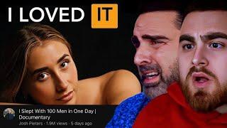 The WILDEST Video On YouTube! LosPollosTV And Dad React To "I Slept With 100 Men in One Day"