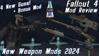 Fallout 4: EPIC NEW Weapon Mods 2024! - Mod Review