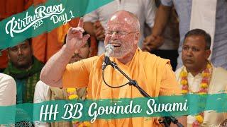 HH BB Govinda Swami's Kirtan | Day 1 | Kirtan Rasa 2023 | 4K | Dubai Kirtan Mela