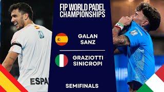 NO CHANCE! | Galan/Sanz VS Graziotti/Sinicropi | WORLD PADEL CHAMPIONSHIPS 2024 | Highlights