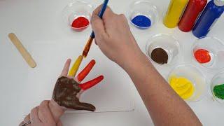 Fun Learning Video for Toddlers and Kids with a Thanksgiving Craft!