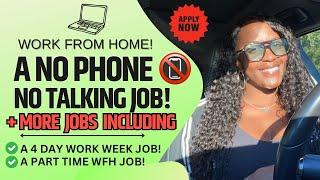 A NO TALKING NO PHONE JOB! REVIEW REPORTS/APPEALS! + 4 DAY WORK WEEK JOB! WORK FROM HOME JOBS 2024