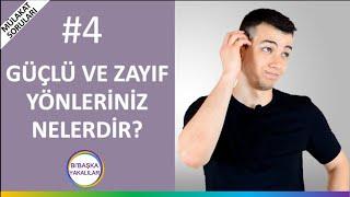 Güçlü ve Zayıf Yönleriniz Nelerdir? (En Etkili Örnek Cevaplar) | Mülakat Soruları ve Cevapları