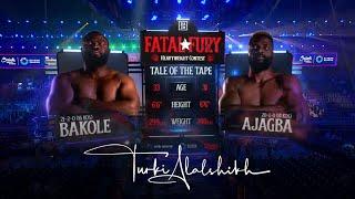 #FatalFury | Martin Bakole vs Efe Ajagba