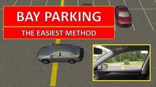 Learn how to PARK IN A BAY. The easiest driving lesson (by Parking Tutorial)