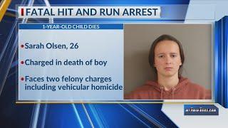 Penn Yan woman charged after hit-and-run death of 1-year-old