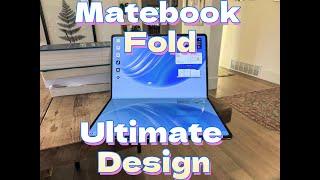 Huawei Matebook Fold English Unboxing + Short Demo - A HarmonyOs PC!