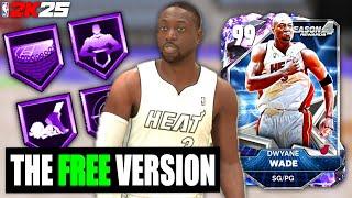 *FREE* DARK MATTER DWYANE WADE GAMEPLAY IN NBA 2K25 MYTEAM! DO YOU NEED THE PRO PASS VERSION?