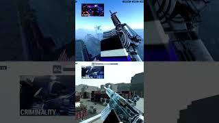 BLACKOUT M4 VS. CRIMINALITY M4  #roblox #blackout #criminality