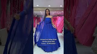 Designer Blue Lehenga Choli#lehengalehenga #bridallehenga #ashortaday #weddingdress #lehenga