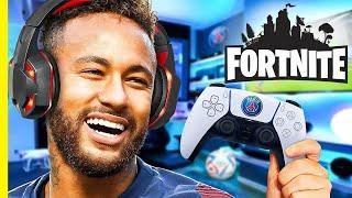 Fußballer, die FORTNITE spielen (und andere spiele)