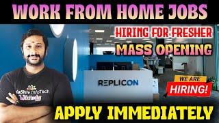 Replicon is Hiring | Permanent Work from Home jobs | Today Job Vacancy in Tamil #kaashiv #job #job