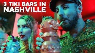 Nashville's Best Tiki Bar! [3 Bars In 1 Night]