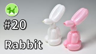 Rabbit - Balloon Animals for Beginners #20