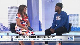 Former NBA player and Houston native Daniel Gibson hosting back-to-school block party