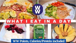 WHAT I EAT IN A DAY | FULL DAY OF EATING | WW POINTS AND CALORIES | WEIGHT WATCHERS