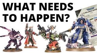 Balance Update CONFIRMED in October - What Does Every 40K Army Need?