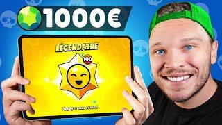 J'ai Dépensé 1000€ pour TERMINER Brawl Stars !