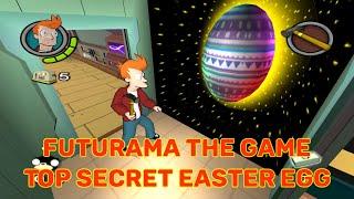Futurama the Game PS2 - Top Secret Easter Egg at Planet Express