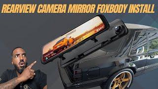 Wolfbox FOXBODY REARVIEW MIRROR CAMERA. I broke my GLASS.