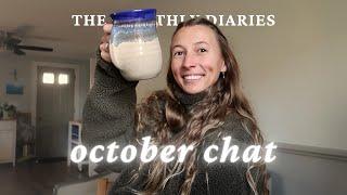 October Chat: let's talk journaling, marriage, & autumn goals / New Video Series!