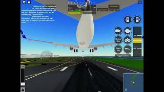 Landing in Orenji  with the new 737 !!