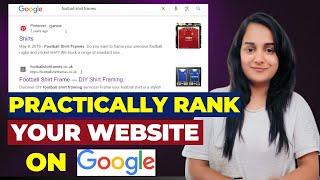 Rank your Website on Google First Page Fast | SEO Tips 2024